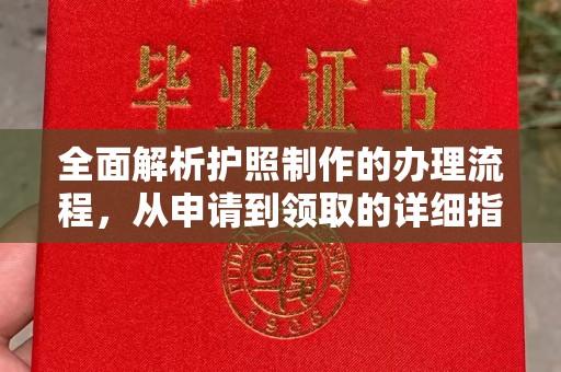 达茂旗全面解析护照制作的办理流程，从申请到领取的详细指南
